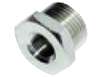 Nippelmuffe 1/2"udv.× 3/8"indv.gev.