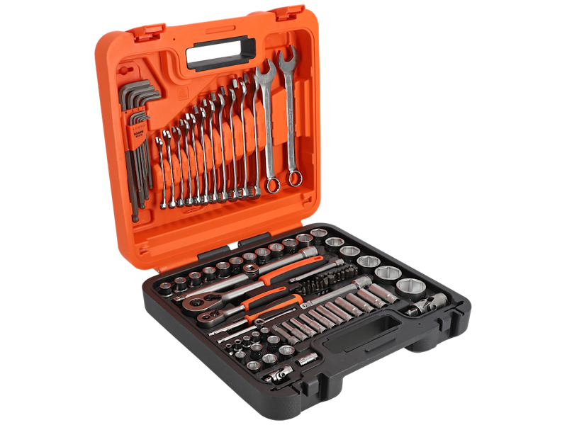 Bahco Topnøglesæt m/nøgler S98MC1H 1/4"+1/2", 98 dele