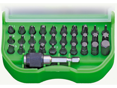 DJ TOOLS bitssæt S2 30 bits+holder