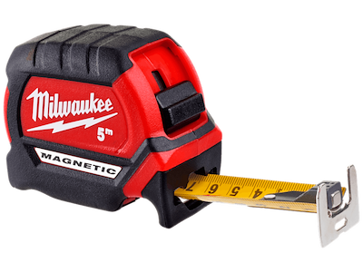 Milwaukee Båndmål magnetisk 27mm 5mtr