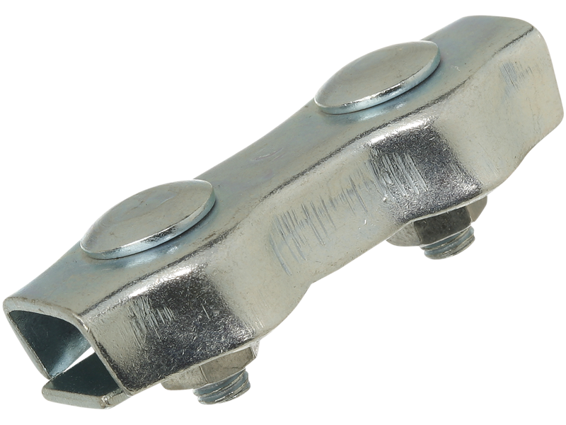 Pladewirelås duplex galvaniseret 5mm