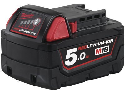 Milwaukee Batteri 18V/5,0Ah Li-ion M18 B5