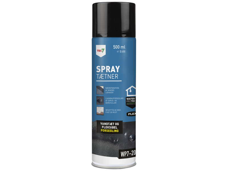 Tec7 WP7-201 spraytætner indendørs/udendørs, 500ml