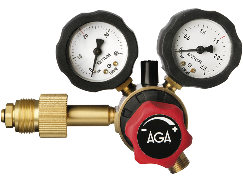 AGA Reg.fixicontr acetylen HT 0-1,5 bar