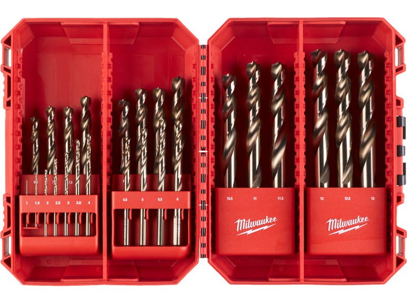 Milwaukee Metalborsæt HSS-CO 25 dele