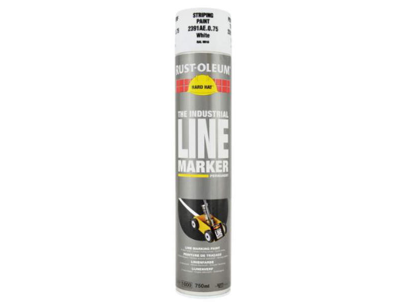 HARD HAT 2391 SPRAY, HVID STRIBEMALING