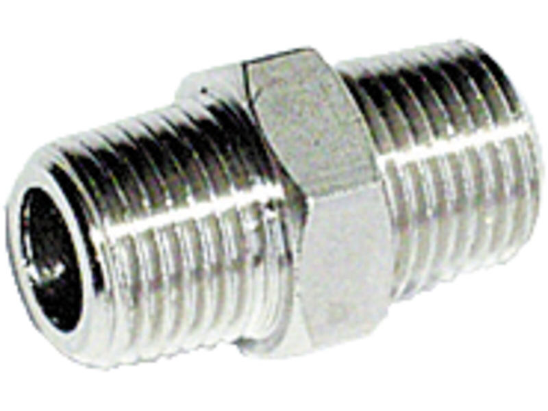 Brystnippel 1/8"udv.× 3/8"udv.