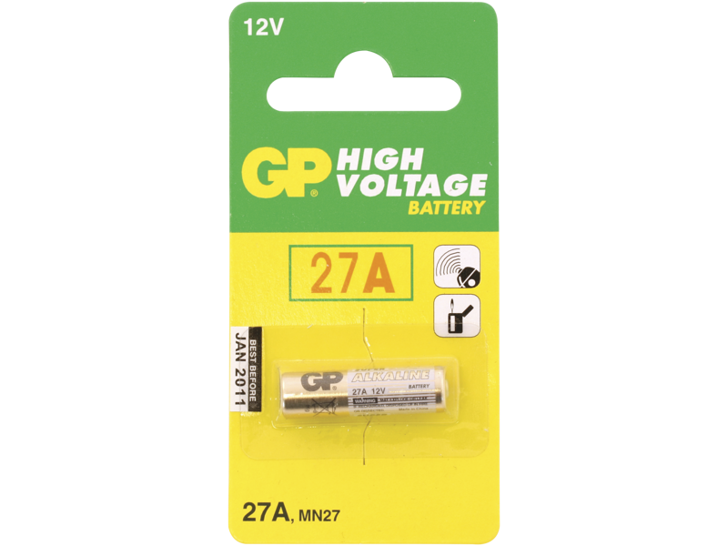 GP Specialbatteri 27A/MN21 12V