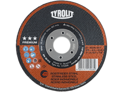 Tyrolit Skrubskive Premium 27E ø230×7 A30R-BFX