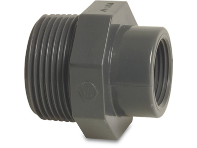 Mega Nippelmuffe 1 1/2" x 1 1/4"