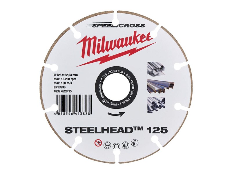 Milwaukee Diamantskive DH Steelhead 125mm