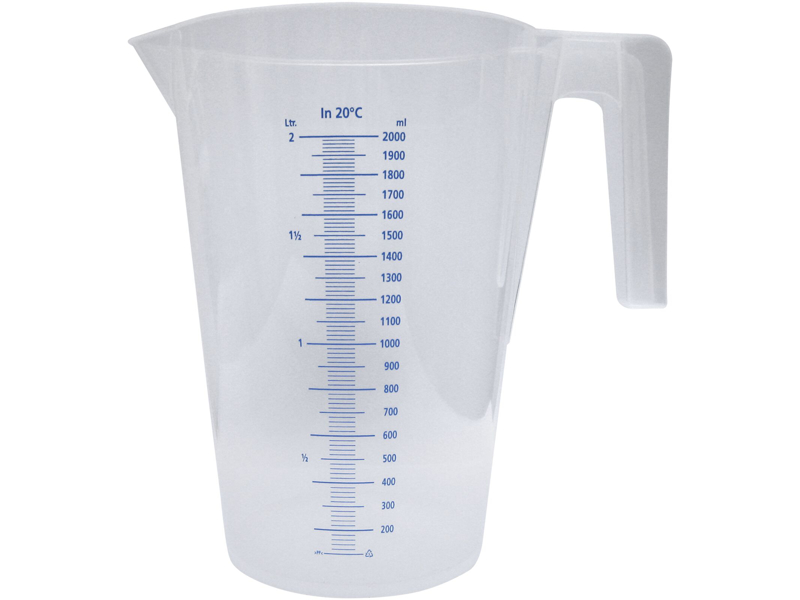 Kabi Målebæger transparent 5,0 Liter