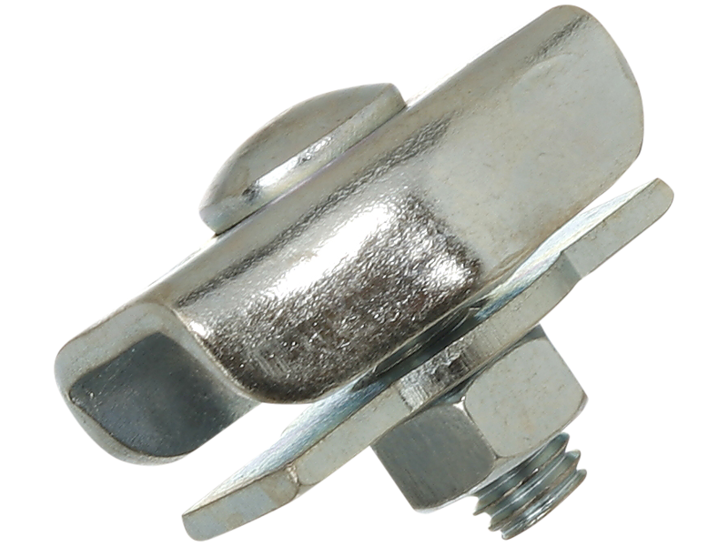 Pladewirelås simplex galvaniseret 6mm