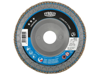 Tyrolit Lamelrondel 28SLN ø125 ZA40T-B