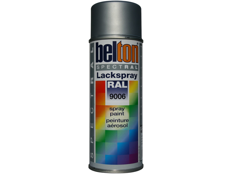 Belton spray 324 hvidalu. RAL9006