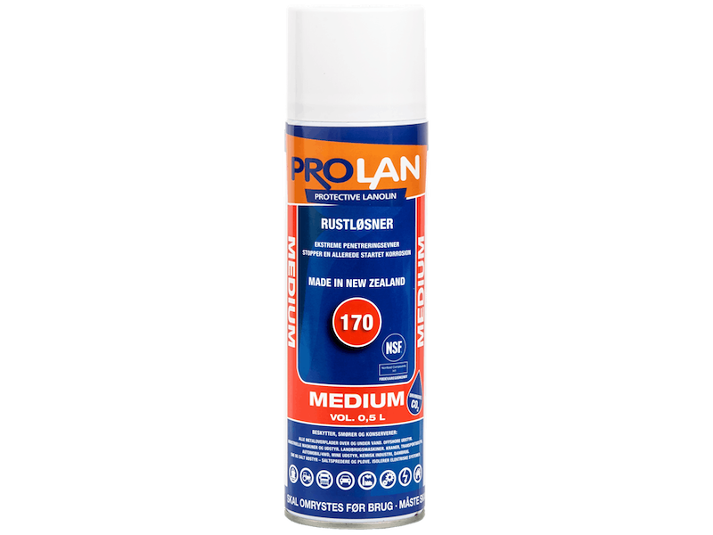 Prolan rustbeskyttelse medium spray 0,5 ltr