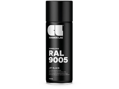 Cosmos Lac Semigloss Black N323 Rall 9005 400 ml