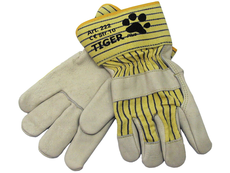Tiger Plus Oksehudshandske 222