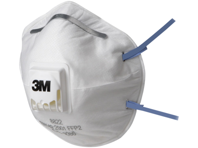 3M Støvmaske m/ventil FFP2