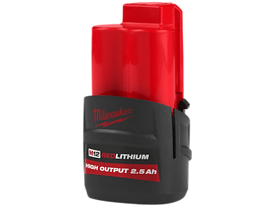Milwaukee Batteri 12V/2,5Ah High Output Li-ion M12 HB2.5