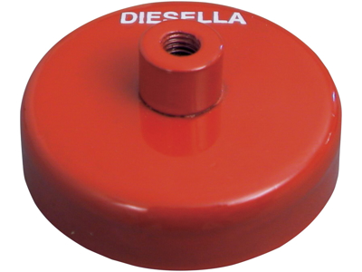 Diesella Rund magnetfod Ø 80 x 20 mm