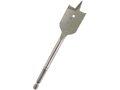 Milwaukee Fladbor 1/4" 6kt skaft 30×152mm