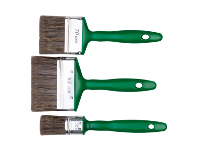 PENSELSÆT MIX 3 STK. - 1 OVAL/2 FLADE
