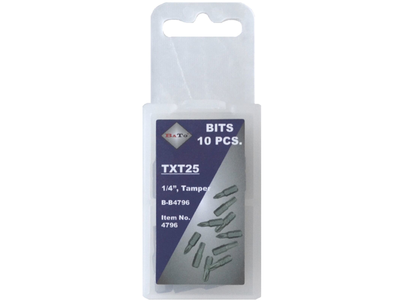 Bato Bits 1/4" TR27 L:25 mm pk/10