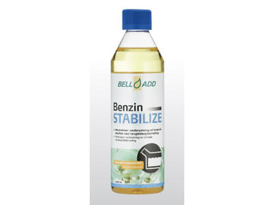 Benzin Stabilize 500 ml. modvirker nedbrydning af brændstoffet ved langtidsopbevaring