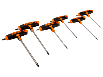 Bahco T-nøglesæt m/Torx 6 dele