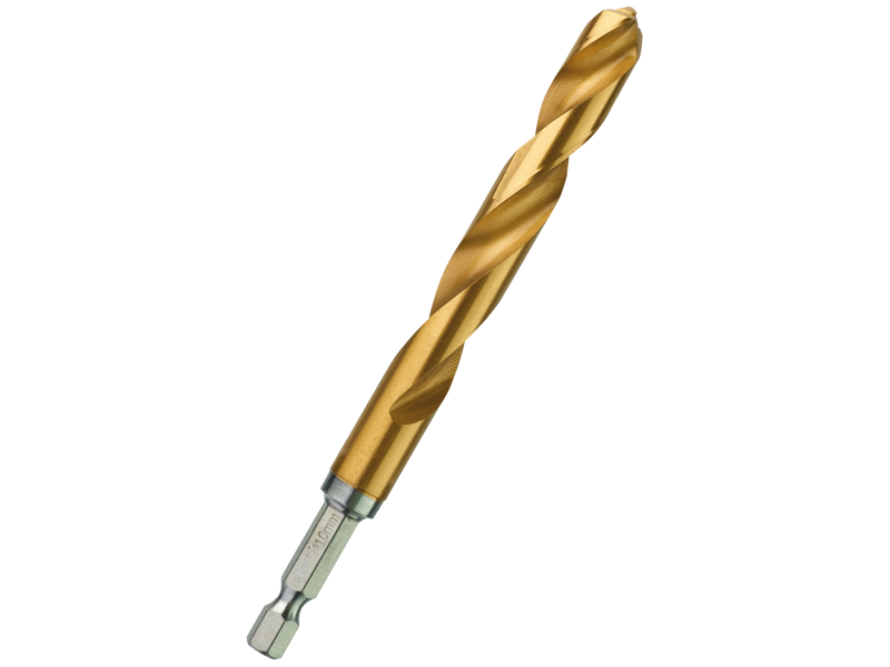 Milwaukee Spiralbor HSS-G TiN 1/4" 6kt skaft 11,0mm