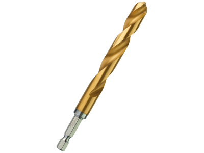 Milwaukee Spiralbor HSS-G TiN 1/4" 6kt skaft 11,0mm