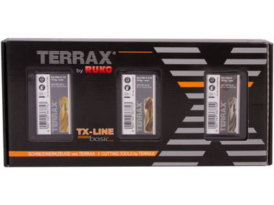 Ruko 3 borsæt Terrax 1-10×0,5mm