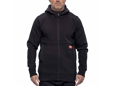 Milwaukee GRIDIRON hættetrøje med lynlås sort S