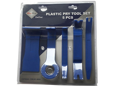 BATO Kilesæt specialkunstplast, forskellige former, 5 dele.