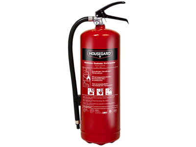 Housegard pulverslukker 6kg PE6HR-C, 43A-233B-C