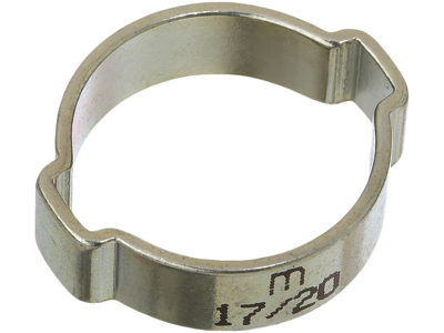 Øreklemme m/2 Ører Galvaniseret