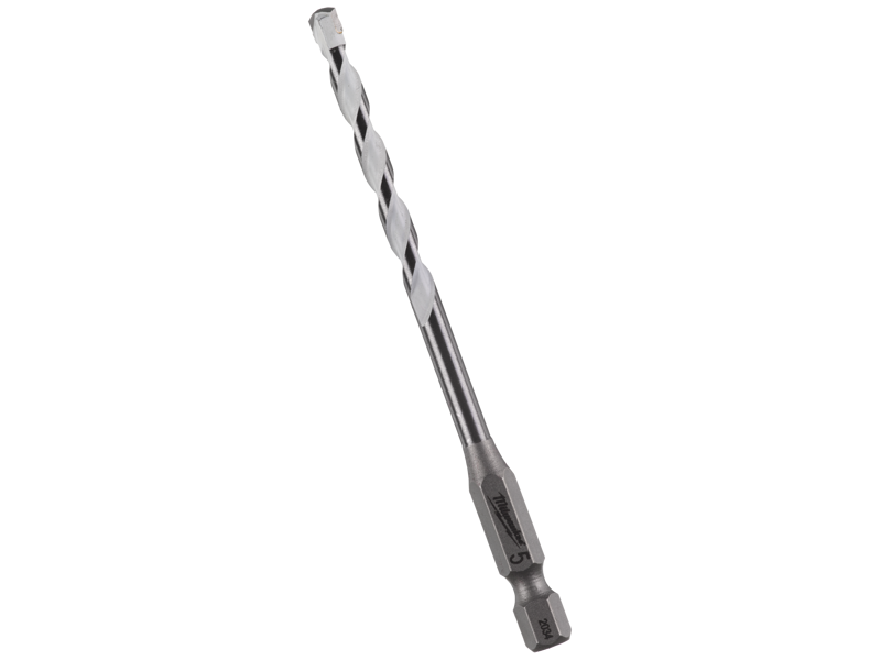 Multibor m/HM-spids og 1/4" 6kt skaft, 5,0×100mm