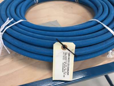 Blå renseslange 2SC 3/8"", 20 m