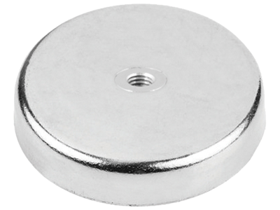 Diesella Pottemagnet ferrit 550N ø80mm/M8