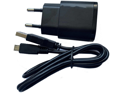 Bato Strømstik 230V f/ladeplade, m/USB-stik