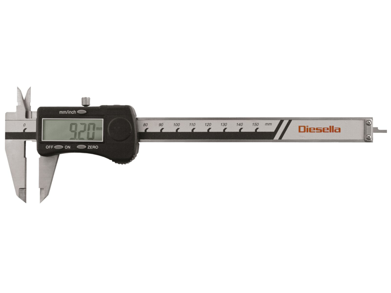 Diesella Digital skydelære 0-200×0,01 mm