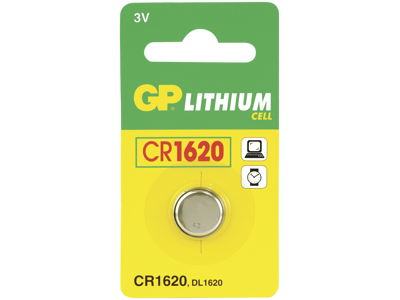 GP Knapbatteri CR 1620 3V