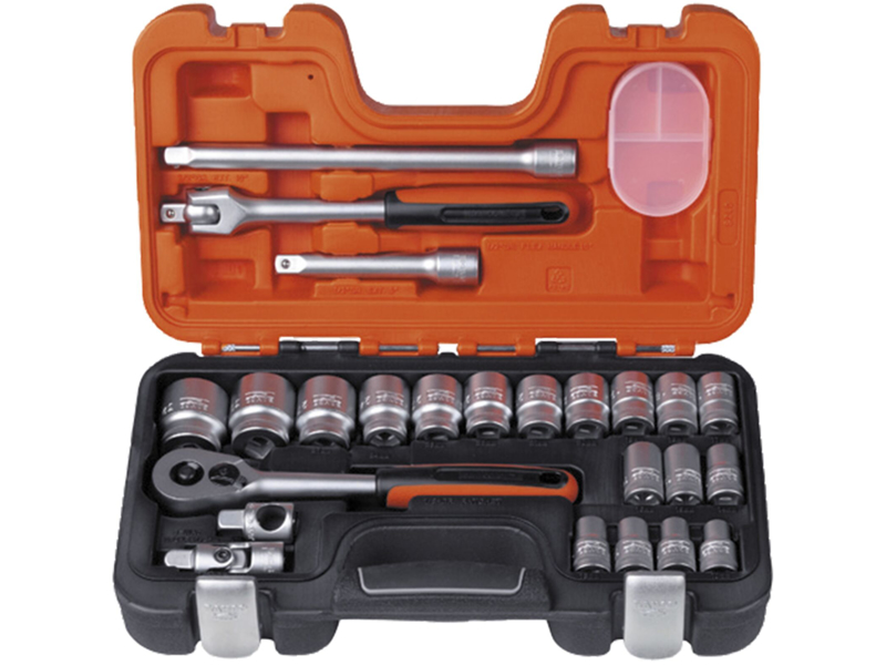 Bahco Topnøglesæt mm 1/2" firk. S240