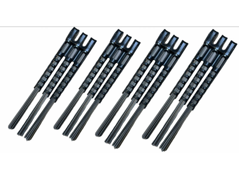 BØRSTESÆT 300 MM SÆT M. 4