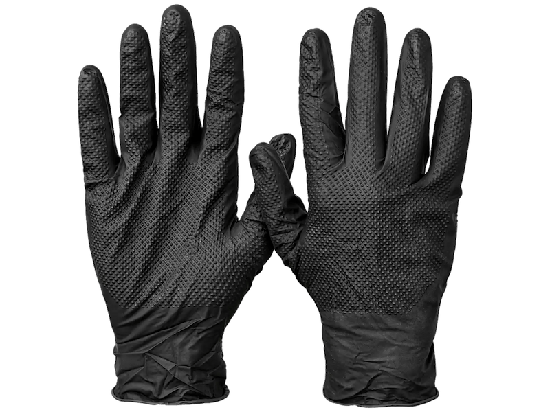 Nilex Diamond Black pf engangshandske 50stk, st. 9