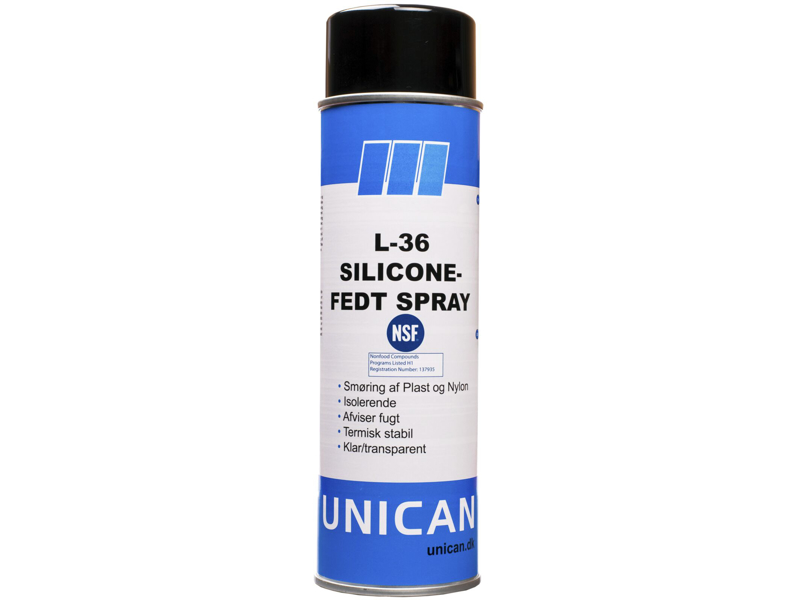 Unican L-36 siliconefedt 500ml