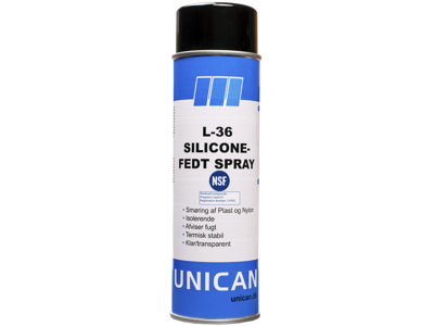 Unican L-36 siliconefedt 500ml