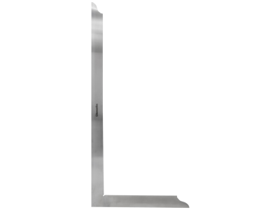 Tømmervinkel 600×280×35mm uden millimeterskala