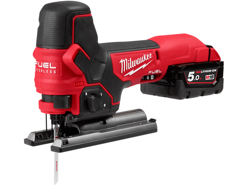 Milwaukee Stiksav m/2×18V/5,0Ah M18 FBJS-502X